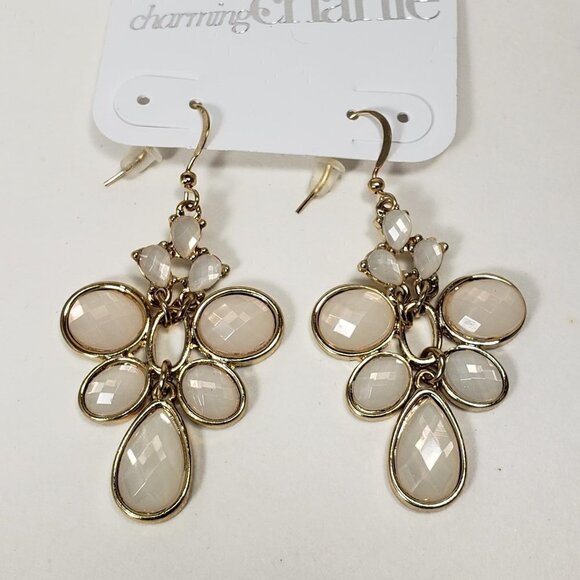 Charming Charlie Gold-tone 2" Drop Dangle Earrings |  2/$30 | - Fashion Jewelry - Picture 1 of 7